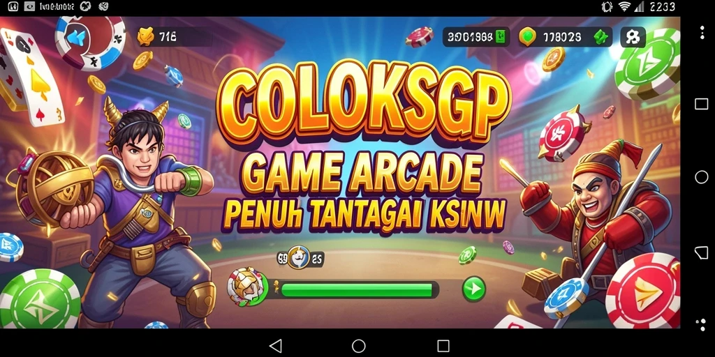 Tampilan gameplay seru COLOKSGP yang menantang dan penuh aksi.