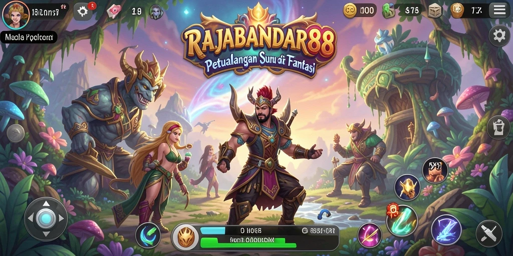 Screenshot RAJABANDAR88 menampilkan aksi petualangan yang mendebarkan.